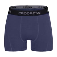 E SKN 2-PACK set pánských boxerek s bambusem černá + tm.modrá
