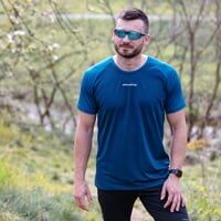 ENERGETIC pánské sportovní triko petrol