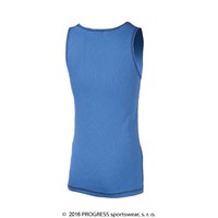MS NBRD kids baselayer singlet Md.blue