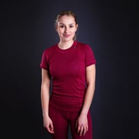 MS NKRZ das Damen-Funktionsshirt himbeere rot