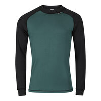 MS TDR men's functional T-shirt black (grey)/petroleum (lt.blue)