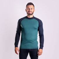 MS TDR men's functional T-shirt black (grey)/green (grey)