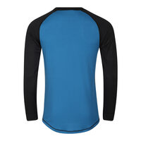 MS TDR men's functional T-shirt black (grey)/petroleum (lt.blue)