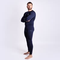 MT SDN 250 pánske merino spodky čIerno-modrá