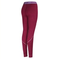 MW SDNZ die Merino Damen-Funktionsunterhosen burdundrot melange