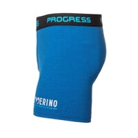 MW SKN pánské merino boxerky modrý melír