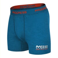 MW SKN pánské merino boxerky petrol melír