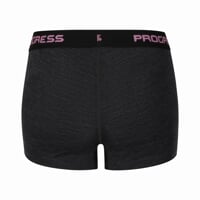 MW SKNZ 170 dámské merino boxerky čierný melír