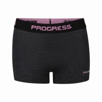 MW SKNZ 170 dámské merino boxerky čierný melír