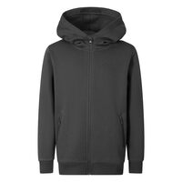 ORIGINAL FIT ZIP HOODY JR junior full-zip hoodie anthracite