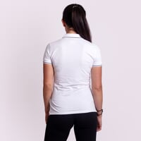 ORIGINAL POLO BAMBUS das Bambus-Poloshirt für Damen weiß