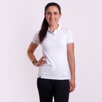 ORIGINAL POLO BAMBUS das Bambus-Poloshirt für Damen weiß
