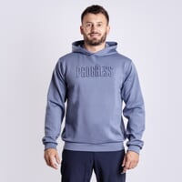 PROMINENT pánska mikina s kapucňou sivo-modrá