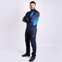 PROTREK MAN pánské outdoorové kalhoty s merinem černo-modrá