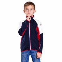 REPUBLICO JUNIOR das Kinder Sport CR jacke blau/weiß/rot