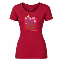 SASA "CAMOMILE" das Damen-T-Shirt aus Bambus cherry