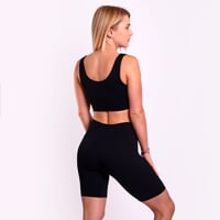 Set NOVA TOP + NOVA SHORTS čierna