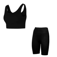 Set NOVA TOP + NOVA SHORTS čierna
