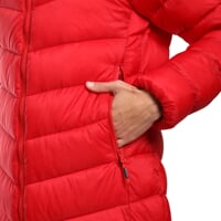 SIBERIA dámský prošívaný kabát červená