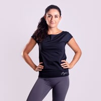 SIGMA women's sports T-shirt black