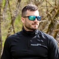 SINNER BLU-R BLK die Sport-Sonnenbrille schwarz