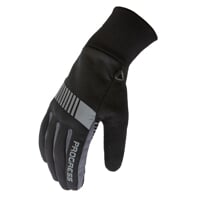 SNOWSPORT GLOVES winter cross-country skiing gloves black/grey