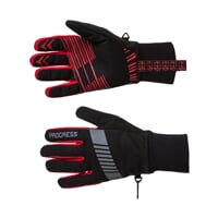 SNOWSPORT GLOVES winter cross-country skiing gloves black/grey