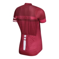 SOLARIA das Damen-Radtrikot Burgund