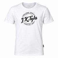 T-Shirt Herren weiß Bambus Grundschule J.K.TYLA weiß A