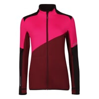 TERRITORIA women's full zip jacket black/fuchsia/dk.violet