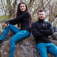 TISPA HOODY MERINO dámska športová mikina čierna