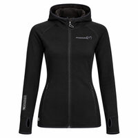 TISPA HOODY MERINO dámska športová mikina čierna