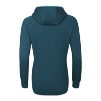 TISPA HOODY MERINO dámska športová mikina zelená