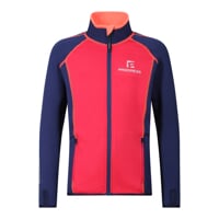 TISPA JR girls full zip jacket dk.blue/fuchsia