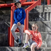 TISPA JR girls full zip jacket salmon