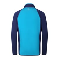 TOREZ JUNIOR chlapecká funkční mikina dk.blau/turquoise