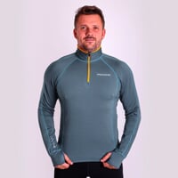 TOREZ ZIP mens sports short zip jacket china blue/curry