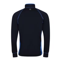 TOREZ ZIP mens sports short zip jacket dk.blue/blue