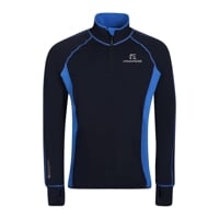 TOREZ ZIP mens sports short zip jacket dk.blue/blue