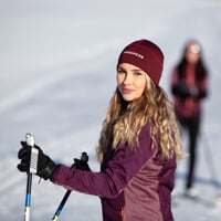 TS BNE funkční sportovní čepice tm.švestka