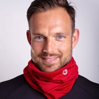 TS NECK bandana red