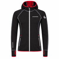 TOREZ HOODY pánská funkční mikina s kapucí černá/červená