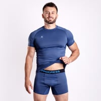 TX SKN pánske funkčné boxerky tm.modrá