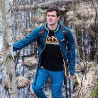 VANDAL "TRACK MAN" pánske bambusové tričko čierna