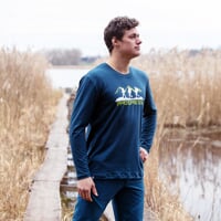 VANDAL "TRACK MAN" pánske bambusové tričko petrol