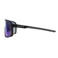VISION BLU-R BLK/GRY športové okuliare čierna mat/sivá