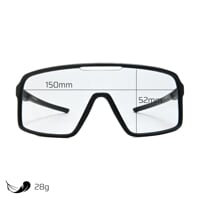 VISION PHC BLK športové okuliare s fotochromatickými šošovkami čierna mat