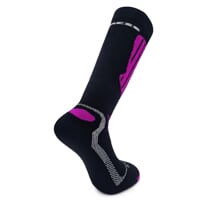 X-HIGH winter skiing long socks black/red/white