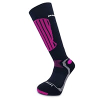 X-HIGH winter skiing long socks black/red/white
