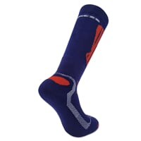 X-HIGH winter skiing long socks black/red/white